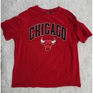 Vintage Exclusive Collection Chicago Bulls Men's Red T-Shirt Short Sleeve 2XL